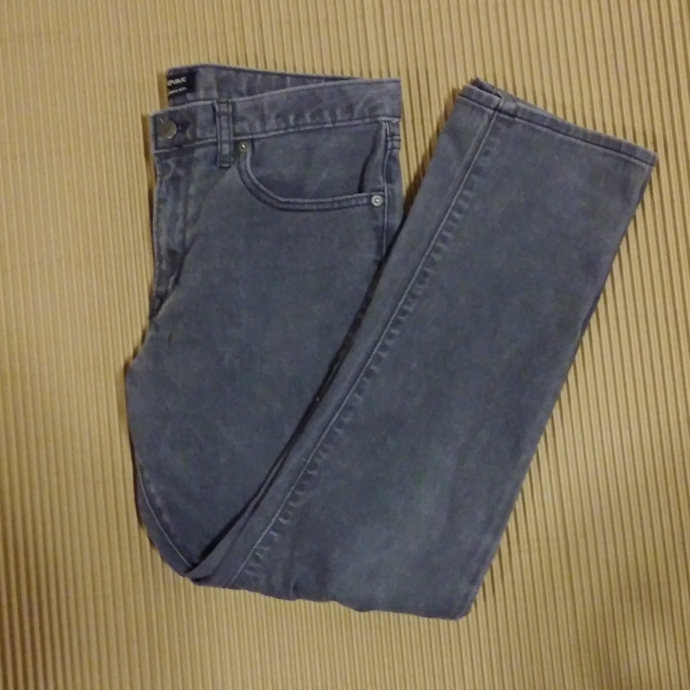 Banana Republic Mens Jeans Sz 33x30 Washed Gray